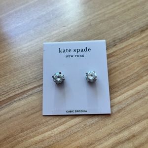 Kate spade stud earrings. Worn a few times.